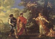 Venus as a Huntress Appears to Aeneas (mk05) Pietro da Cortona